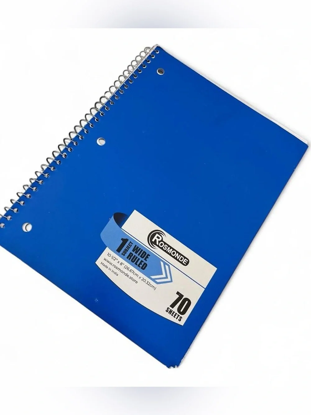 2 Wide Ruled 1 Subject Notebooks Back to School Supplies